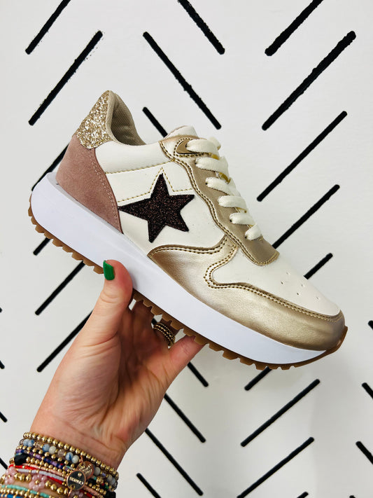 Ace Sneaker- Rose Gold