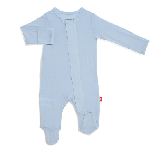 Magnetic Me Baby Blue Footie