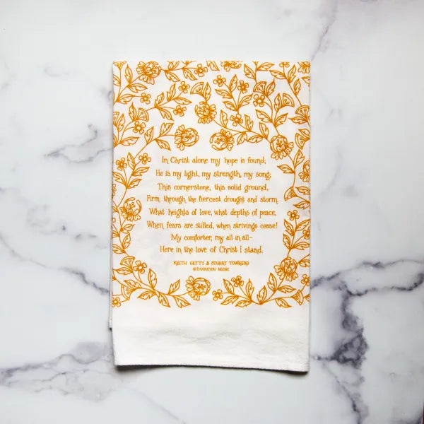 Hymn Tea Towel