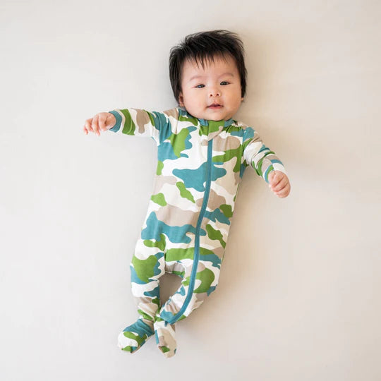 Kyte Baby Printed Zipper Camo