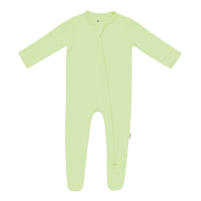 Kyte Baby Zippered Footie Pistachio