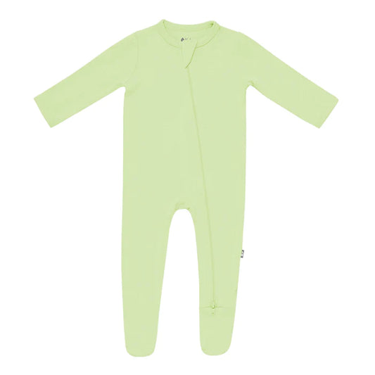 Kyte Baby Zippered Footie Pistachio